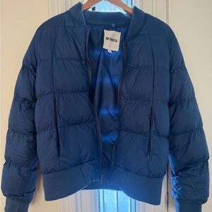 BB Dakota Navy Quilted Jacket